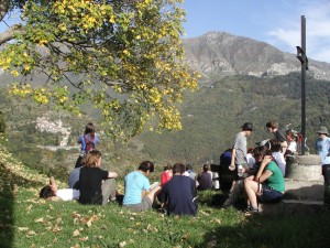 Xtrallusion photo library of independent, self-guided walking and sightseeing holidays in Italy. Pictures, images, photos and photographs taken along the way of this 1-day walking itinerary, to give you a visual impression of the day's walk.